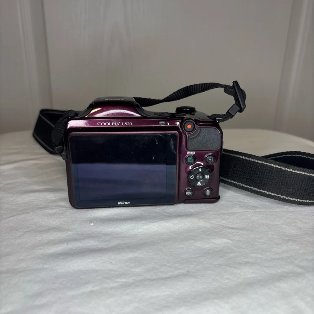 Nikon Coolpix Digital Camera in Dark Purple